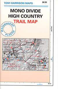Mono Divide Trail Map