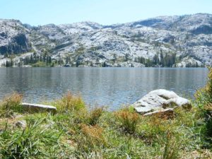 California Lake Picnic