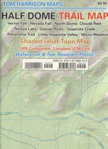 Half Dome Hiking Map
