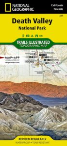 Death Valley NatGeo Map