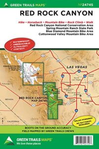 Red Rock Canyon Map