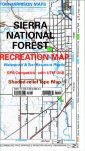 Tom Harrison Map Sierra NF