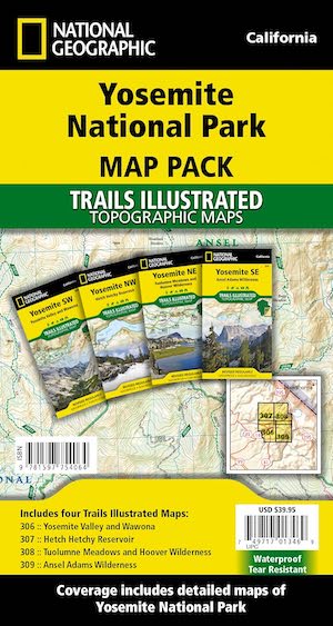 Yosemite Map Pack